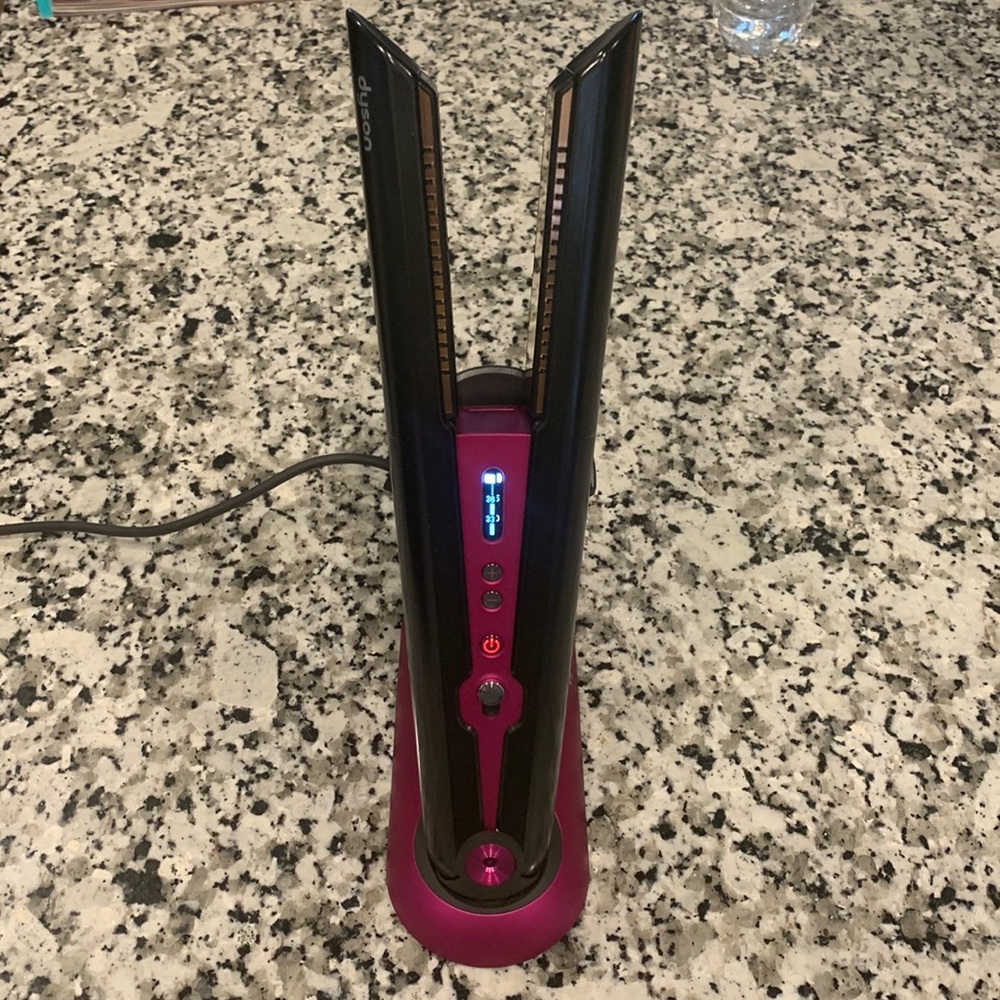 Dyson Pink and Black Hair Straightener